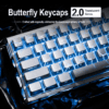 HEK Butterfly Shine-Through Keycaps