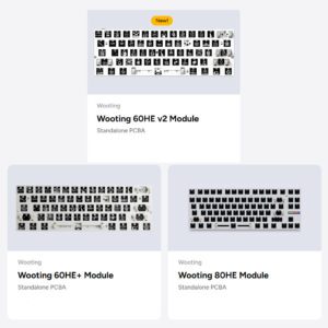Wooting 60HE v2/60HE+/80HE PCB Module