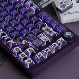 HEK EVA-Inspired Side-Engraved Shine-Through Keycaps