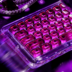 HEK Crystal Jelly 2.0 MDA Shine-Through Keycaps