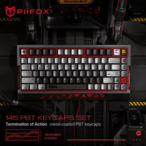 HEK Termination Action Metallic Finish Keycaps