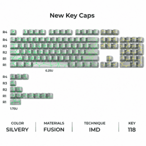 Butterfly Silver - 118 Keys