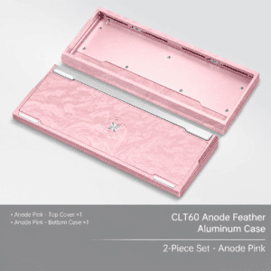 Anodized Pink Feather Case Kit