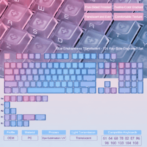 Frosted Transparent Side Legend - Style B
