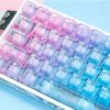 HEK Blue Enchantress Transparent Keycaps