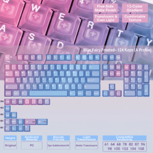 Frosted Transparent Top Legend - Style A
