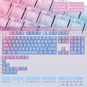 Frosted Transparent Top Legend - Style B