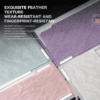 HEK CLT60 Feather Pattern CNC Aluminum Keyboard Case