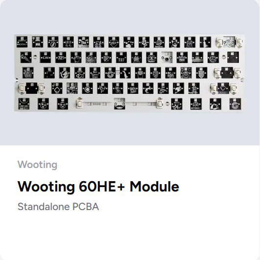Wooting 60HE v2/60HE+/80HE PCB Module