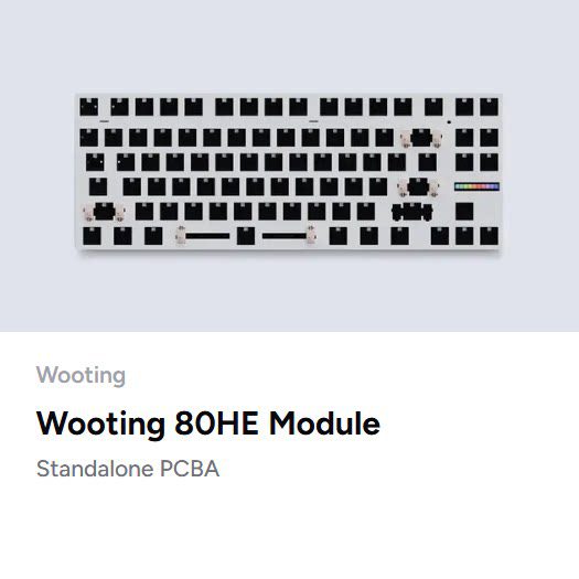 Wooting 60HE v2/60HE+/80HE PCB Module