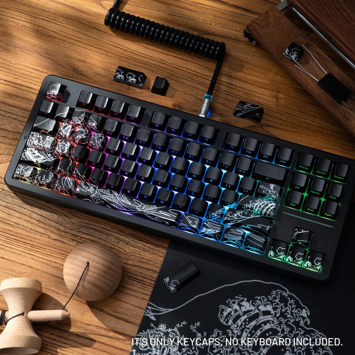 HEK Ukiyo-e 2.0 Shine-Through Keycaps