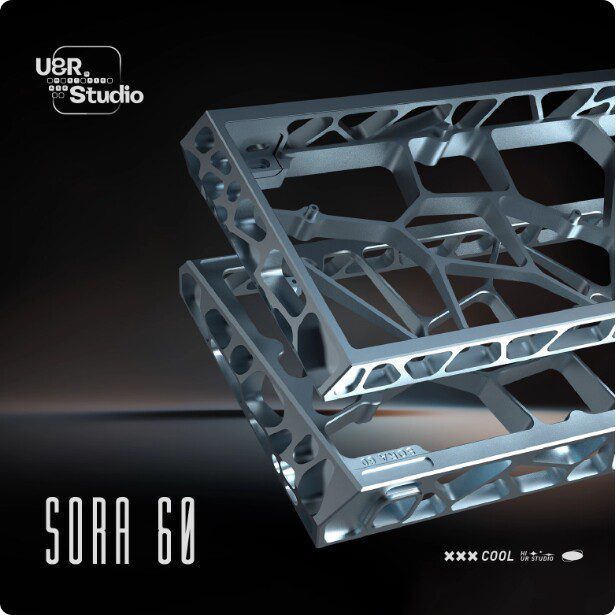 HEK Sora60 Hollow CNC Aluminum Case