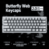 HEK Butterfly Shine-Through Keycaps
