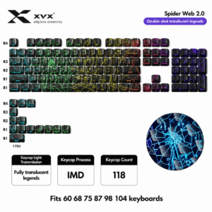 Spider Web 2.0 Black 118 Keys