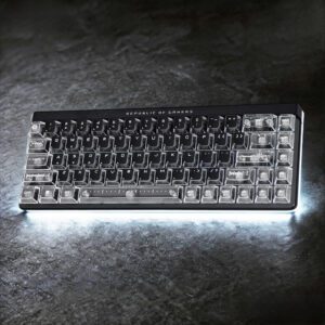 Classic translucent custom keycaps 85 keys keyboard not included