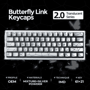 Butterfly Silver 61 Keys + Butterfly Silver 21 Keys