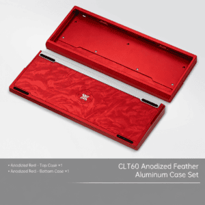 Anodized Red Feather Case Kit