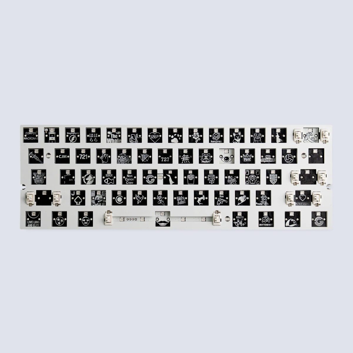 Wooting 60HE v2/60HE+/80HE PCB Module