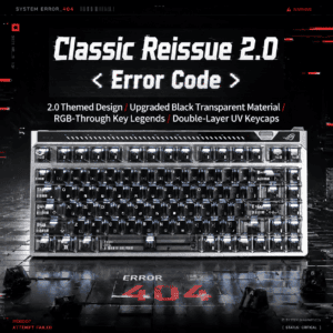 Classic recreation 2.0 error - code keycaps 104 keys keyboard not included