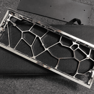 JM Mirror Silver Hollowed + Bottom Foam + Keyboard Bag