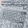 EWEADN V82 Transparent Mechanical Keyboard
