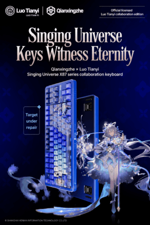 EWEADN X87S Luo Tianyi Limited Edition Mechanical Keyboard
