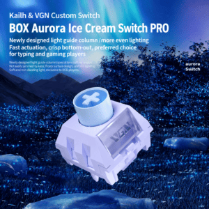 Kailh BOX Aurora Ice Cream Pro Linear Switches