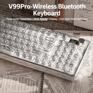 V99Pro Crystal White Tri - Mode Multi - Function Display Flagship Edition