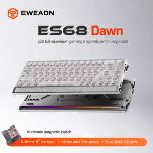 ES68 Silver Moon Knight - Hurricane Magnetic Switch
