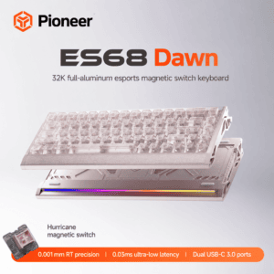 ES68 Pink Sakura Warrior - Hurricane Magnetic Switch