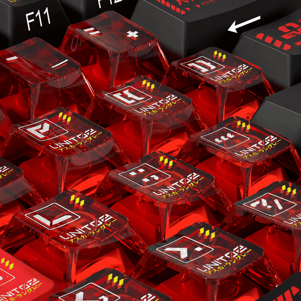 HEK Asuka Translucent Keycaps