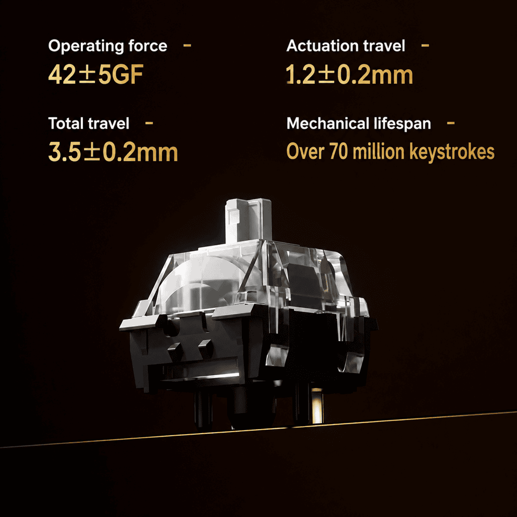 tmall-2-ai-translate-10 Kailh MX Golden Snake Mechanical Switchs