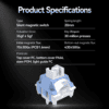 Kailh Silent Hall Effect Switches