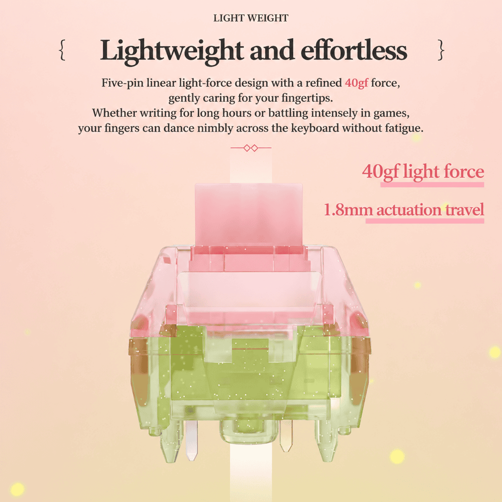 tmall-3-ai-translate-18 Kailh BOX Peach Jasmine Linear Switches