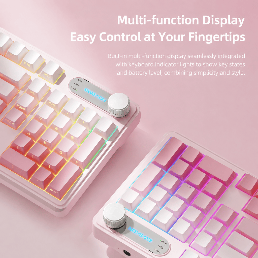 tmall-4-ai-custom-20 EWEADN V102 Pink Quiet Mechanical Keyboard