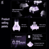 Kailh Purple Flame Hall Effect Magnetic Switches