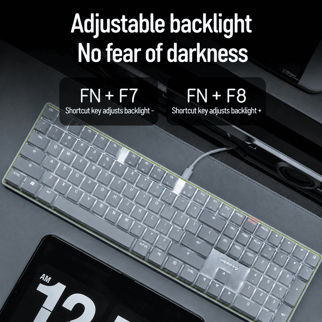 CHERRY KC500 Low-Profile Mechanical Keyboard