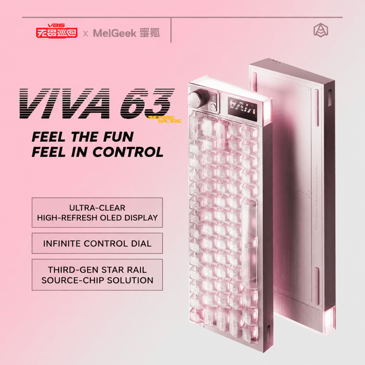 MelGeek VIVA63 Hall Effect keyboard