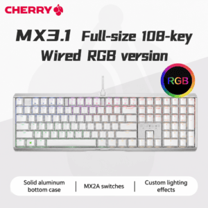 Wired RGB White - Red Switch