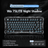 Gravastar VA75 Lite Night Shadow Hall Effect Keyboard
