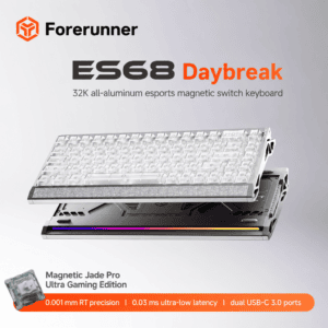 ES68 Silver Moon Knight - Magnetic Jade Pro Super Competition Switch