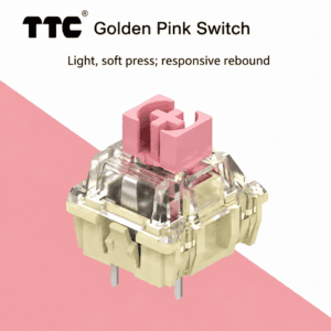 Gold Pink V2 - 10 switches - 3 - pin