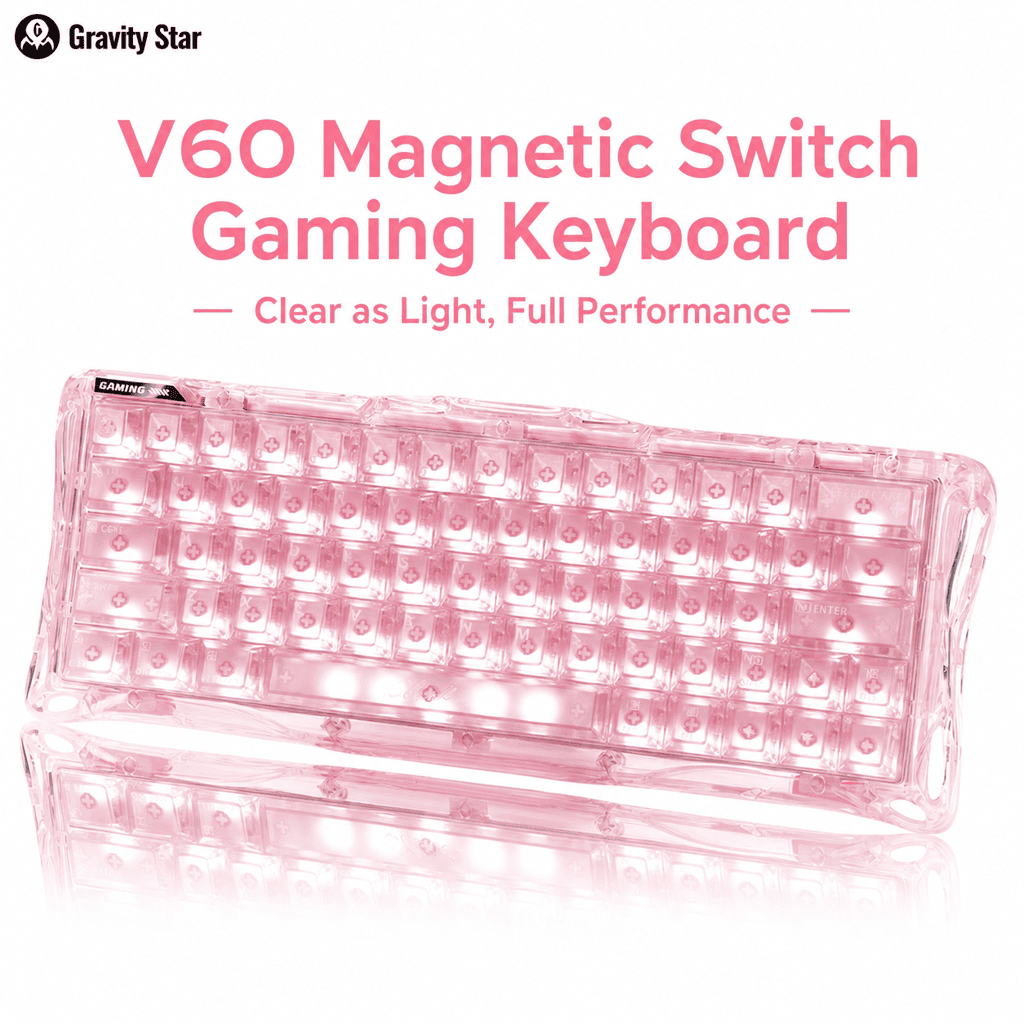 Gravastar V60 Heartbeat Hall Effect Keyboard
