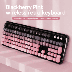 Blackberry Pink - Wireless Keyboard