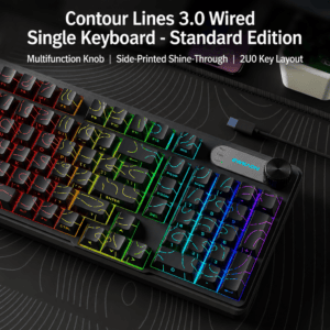 Black Contour - Three - Mode - 2 000 mAh - RGB