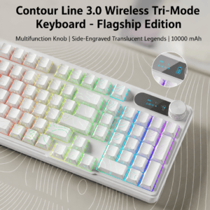 White Contour - Three - Mode - 10 000 mAh - RGB