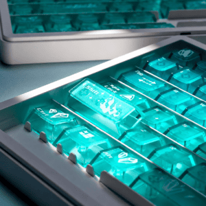 taobao-1-ai-custom-11 HEK Phosphophyllite Gemstone Theme Keycap Set