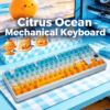 HEK Orange Sea Transparent PC Keycaps