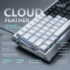 Cloud Feather PBT Keycaps