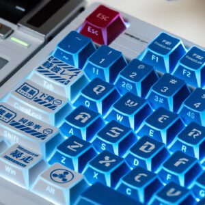 Lilith Shadow Prism Shine-Through PBT Keycaps
